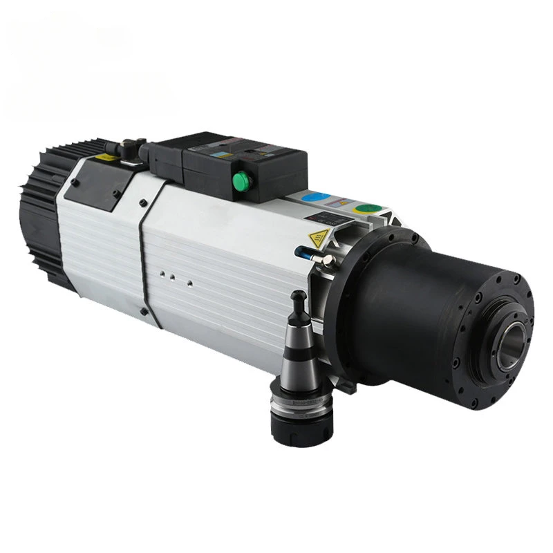 

Air Cooled 220v/380v 9kw ATC BT30 HSK 4 Bearings Square 18000 RPM 24000RPM Spindle Motor for woodworking