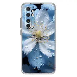 Clear Floral & Leaf Artistic Phone Case Cover for Xiaomi 13T Pro (B7)