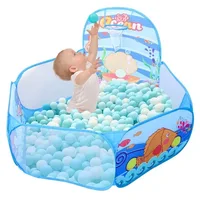 Portable Inflatable Toys Ocean Ball Pool Ball Pit Playground Playpen Cartoon Baby Pool Balls Children's Pool Balls Toy Sports 1