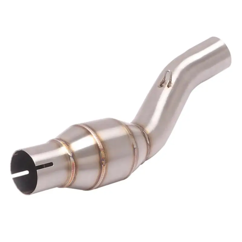 51mm Exhaust Motorcycle Muffler Middle Pipe Mid Link Connect Tube Stainless Steel Tip With DB Killer For Benelli 302S 2019-2021 - Image 6
