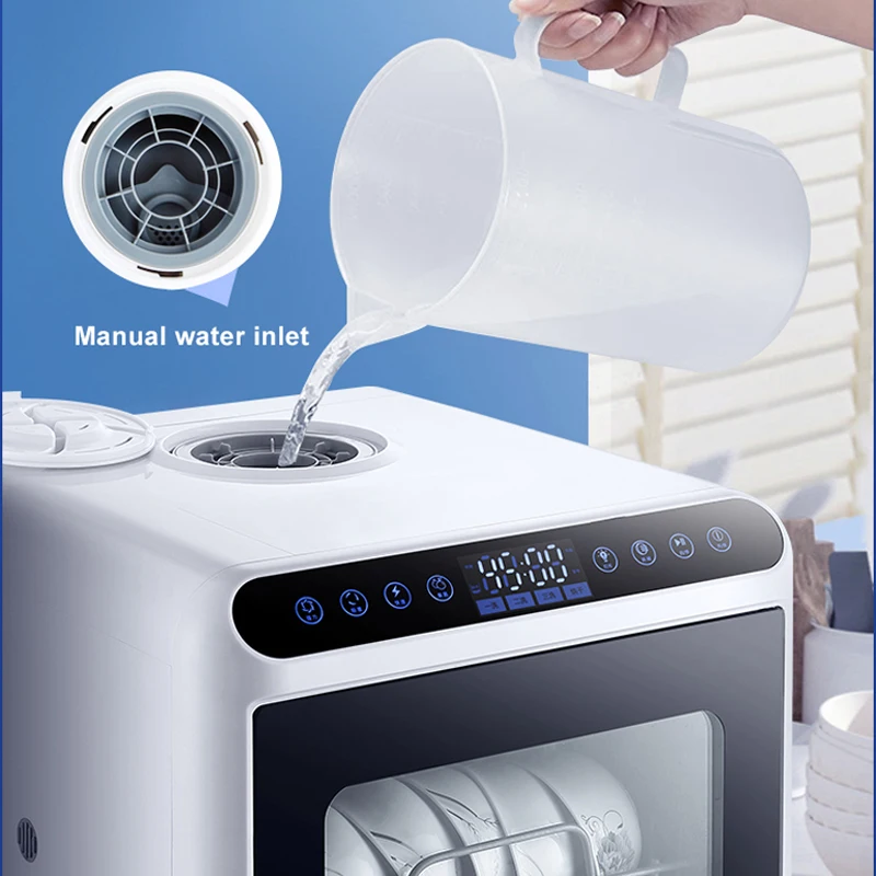 Household Desktop Mini Drawer Dishwasher Portable Kitchen Intelligent Dish Washer Factory Dishwasher Machine OEM 3