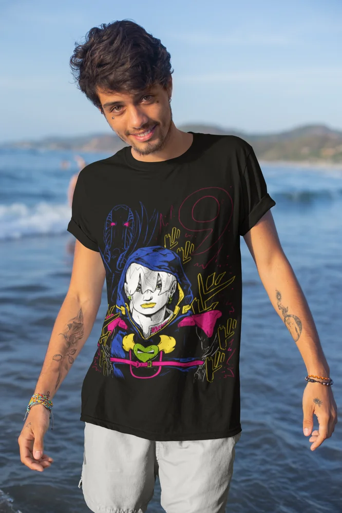 Giorno Giovanna Anime Tee - JoJo's Bizarre Adventure T-Shirt