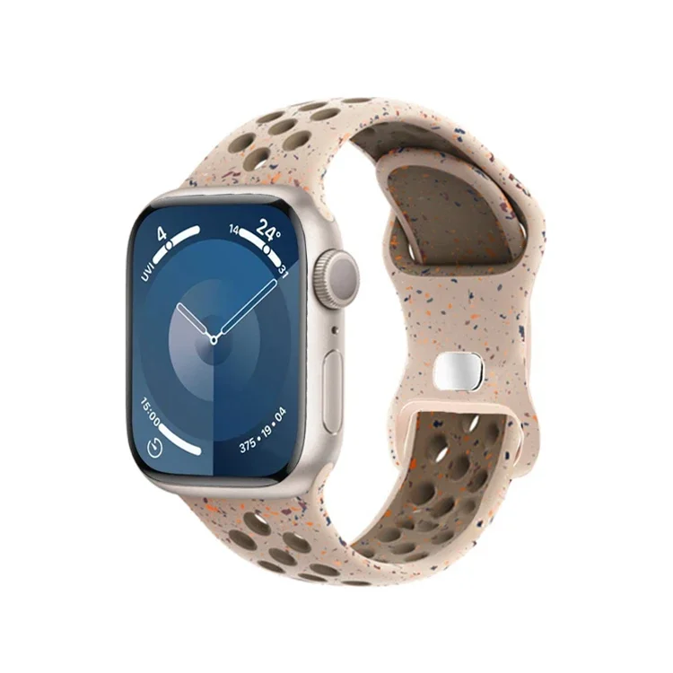 Colorful Particle Sport Rubber Strap