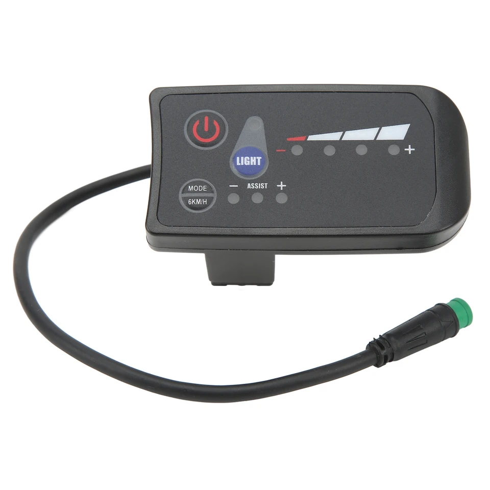 thumbnail image 2 of Electric Bike LCD Display, Meter 24V 36V 48V Control Panel Electric Bicycle S866 LCD Display Electric Bike LCD Display With Waterproof Plug For Electric Bikes 2 of 13