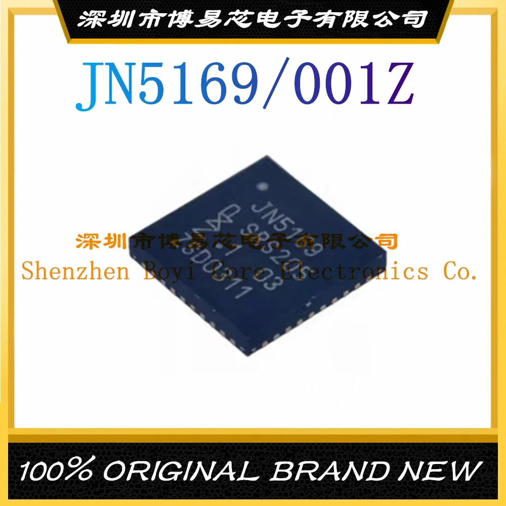 1Pcs/LOTE JN5169/001Z Package QFN-40 New Original Authentic Wireless Transceiver Chip IC 1pcs lote esp32 s0wd package qfn 48 new original authentic wireless transceiver chip ic