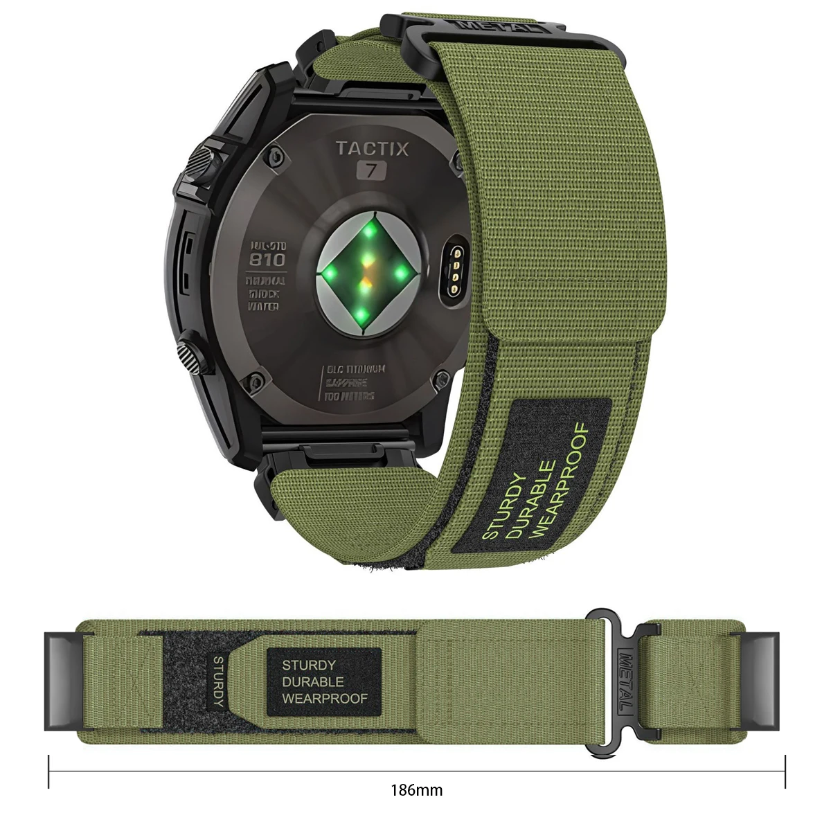 Enhanced Nylon Quick Release Watch Band – Sport Replacement Bracelet