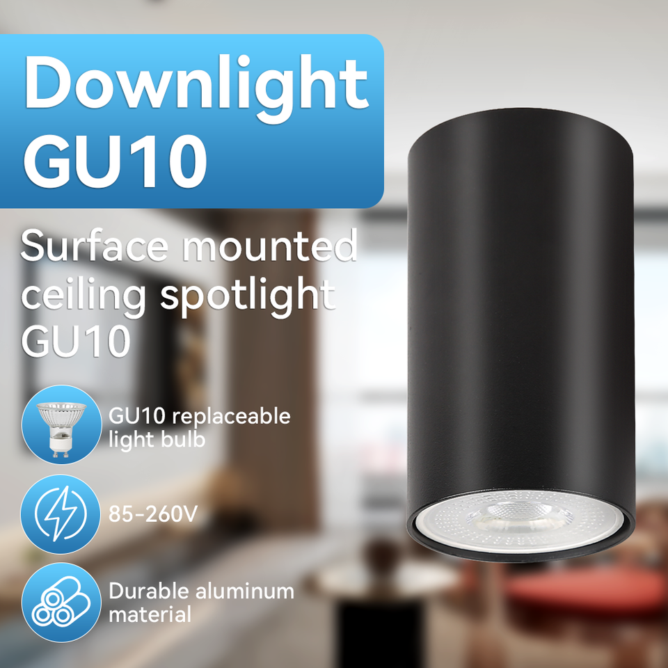  spot led light GU10 Surface Mounted Luminaire Ceiling Lamp Interior Bedroom Living Room Downlight LED Shop Home Led Spotlights 