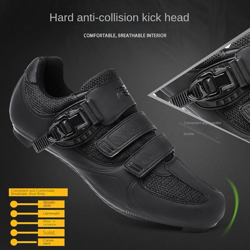Ubuy Bicycle Shoes With Clips Cycling Shoes Bike Cleats Compatible
