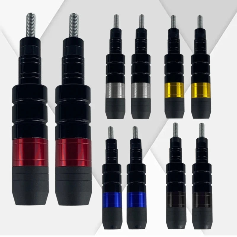 2Pcs Motorcycle Motorbike Frame Falling Slider Metal Frame Slider Protector Anti Crash Pad Universal for CBR 1000RR CRF 450R