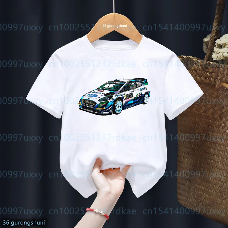 Fashion new style boys t-shirt Cool racing graphics printed kids tshirt Cute children's clothes Casual trend boys' clothes 3