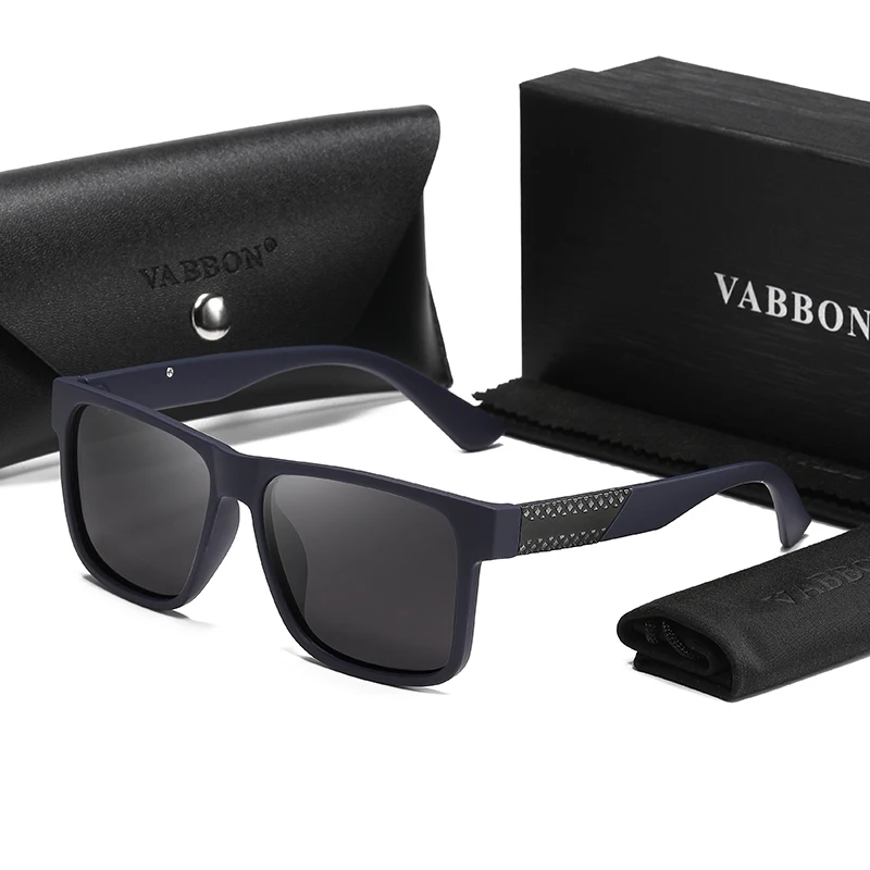 Men's Fashion Sports Car Sunglasses Square Full-frame Driving Polarizer 1058