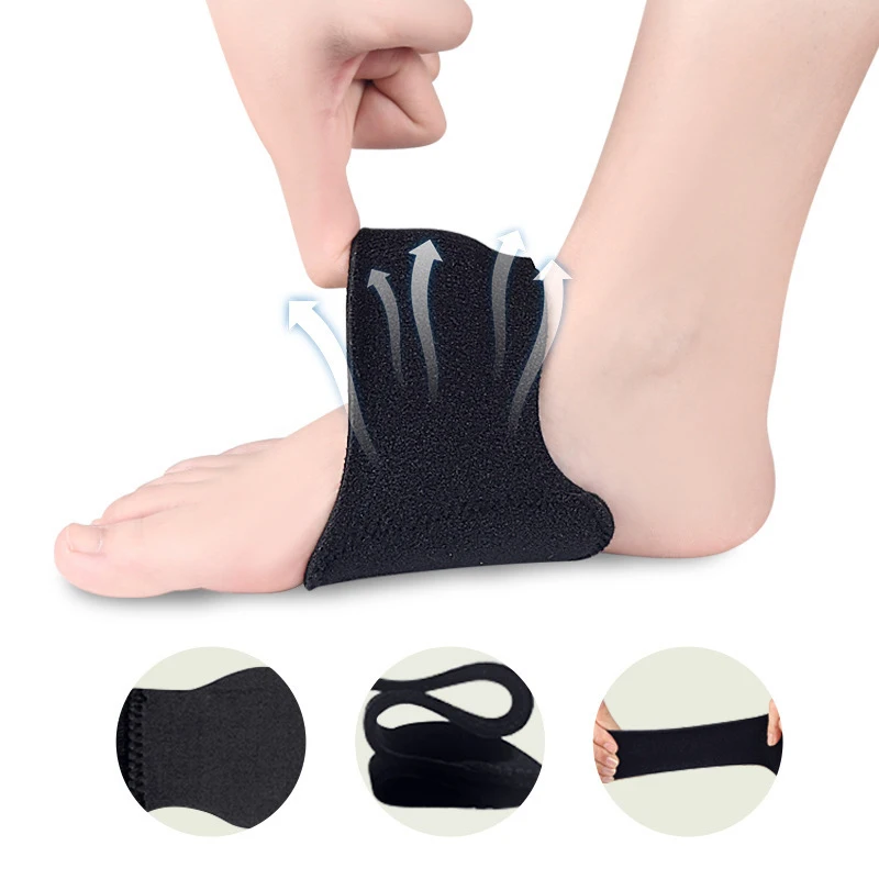 Arch Pad Unterstützung Einlegesohlen Ärmeln Für Plattfuß Korrektur Hohe Arch Kissen Plantarfasziitis Schmerzen Relief Orthopädische Fuß Pads – Detail 8