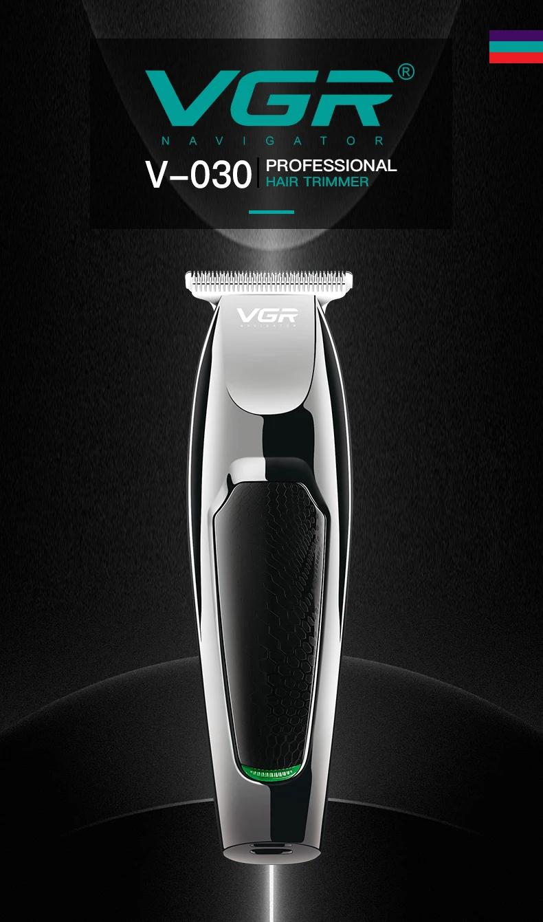 VGR Trimmer Elektrisk Frisör Sladdlös Hårklippning Hine Mini Haircut Kantklippare Cutter Clipper för män V-030_voghion.com