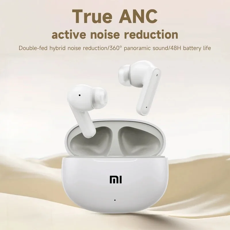 

Xiaomi T80S ANC ENC Bluetooth Wireless 5.3 Earphones Active Noise Cancelling Headphones TWS Gaming Headset Sports Waterproof