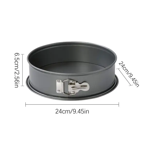 Professional Nonstick Springform Cake Pan with Removable Bottom for Home & Commercial Kitchen Baking, Oven Safe 6