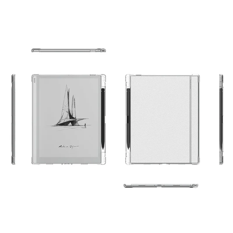 Shockproof Soft TPU Tablet Cover with Pen Slot - 10.3'' Protector Skin Case