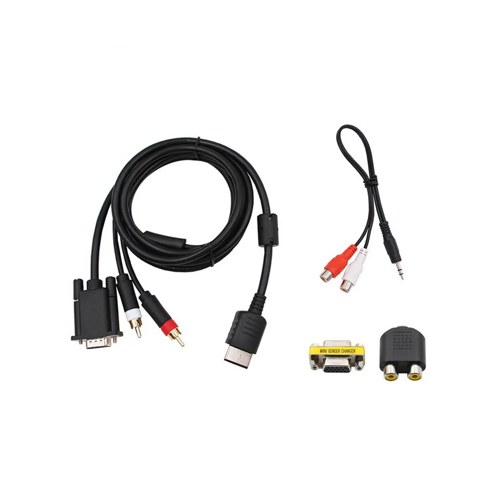 Cavo Vga Ad Alta Definizione Per Sega Dreamcast Dc Rca Sound Adapter Hd Box Cable Console Per Videogiochi
