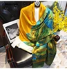 Fimtairah 6A Hijab 스카프 Bufanda Plus Size Wrap Ladies Printed Fashion Шарф Long Shawl 100% Silk Scarf For Women Spring Summer