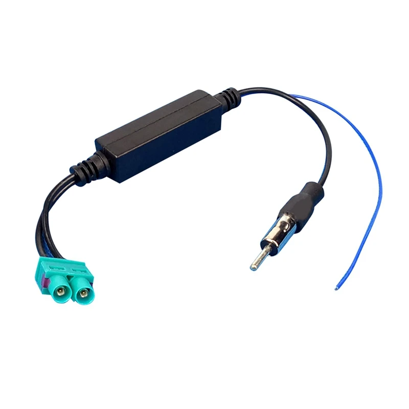 Double Fakra Car Radio Antenna Adapter Fakra Plug Vehicle Aerial Stereos FM Navigation Connector Cable-Y41A