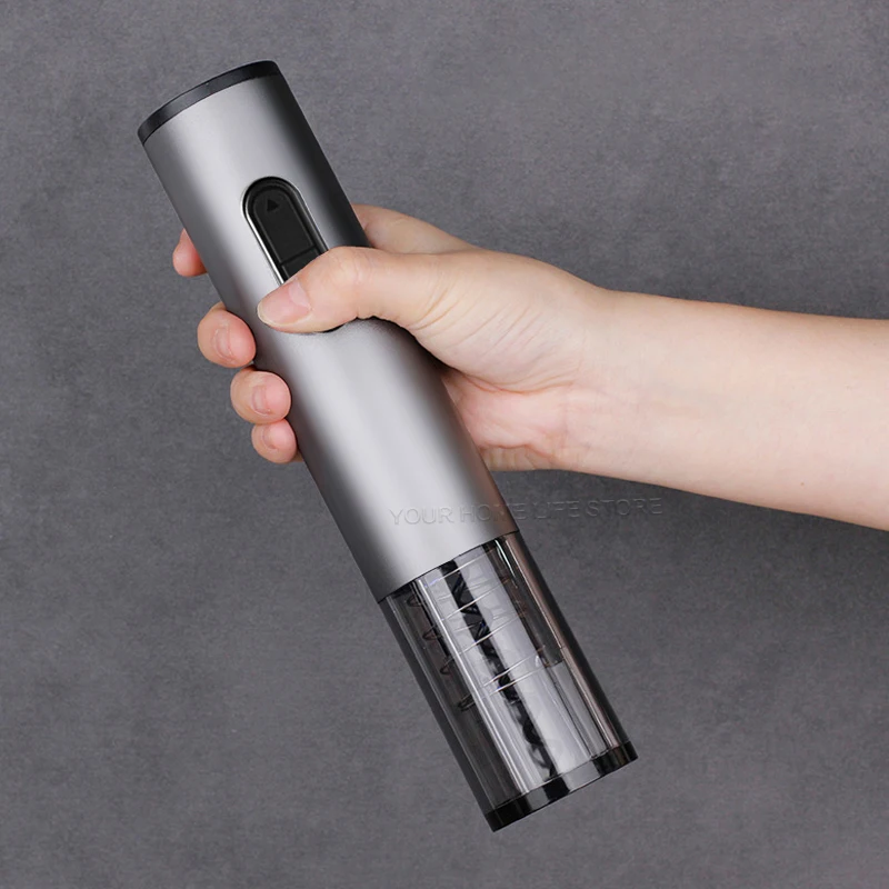 Automatic Stainless Steel Electric Wine Opener with Foil Cutter