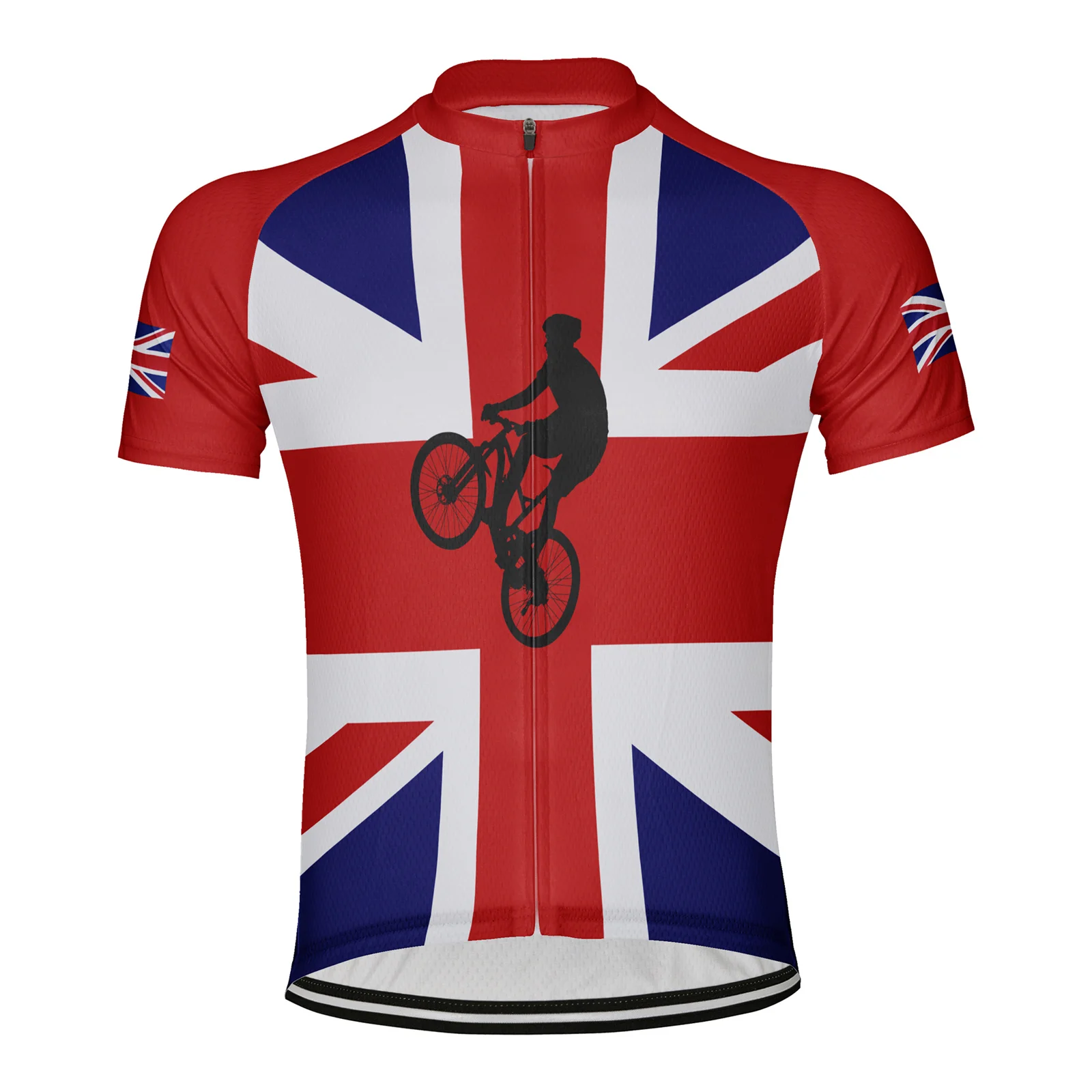 

United Kingdom Man Cycling Jersey Short Sleeve Summer Bike Shirt Bicycle Wear Mountain Road Clothes Breathable MTB Clothing