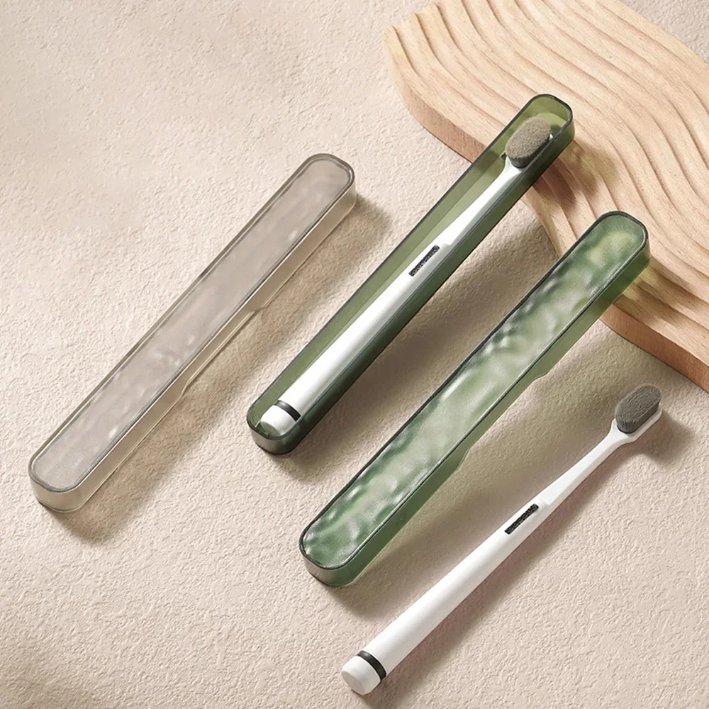2/1pcs Travel Portable Toothbrush Box Bathroom Toothpaste Holder Storage Case Organizer Travel Toiletries Dust-Proof Storage Box toothbrush case toothbrush storage box