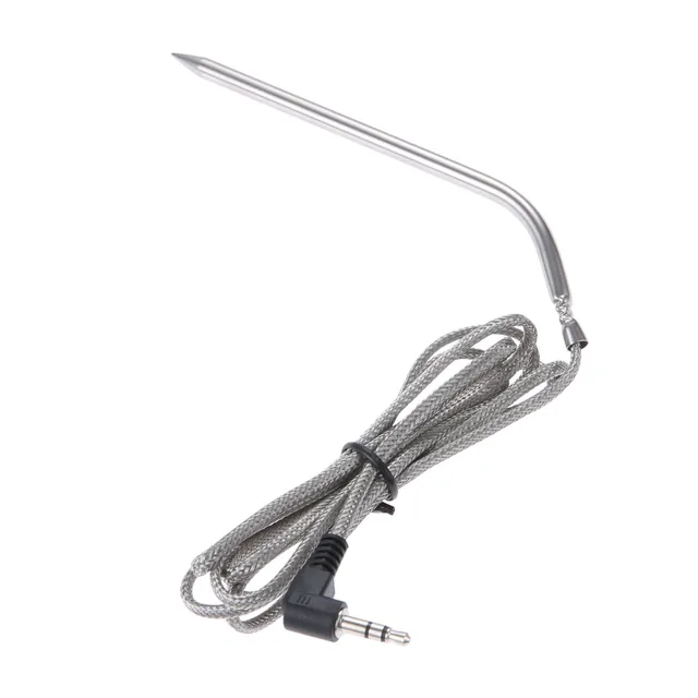 Magas Hőmérsékletű Hús Bbq Szonda Cc-N01 14Cm 5,5 Hüvelykes Camp Séf Fa Pellet Grillhez 120 Cm Hőhuzal 3,5 Mm-Es Univerzális Adapter - Image 5
