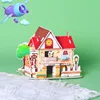 House Three-dimensional Puzzle Paper Children's Handmade DIY Model Puzzle Early Education Boys and Girls Toys Educational Toys 5
