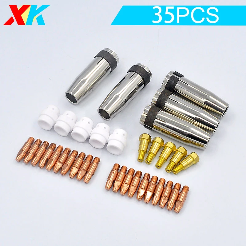MIG Consumables 24KD Welding Torch Gas Nozzle and Gas Diffuser 24KD ...