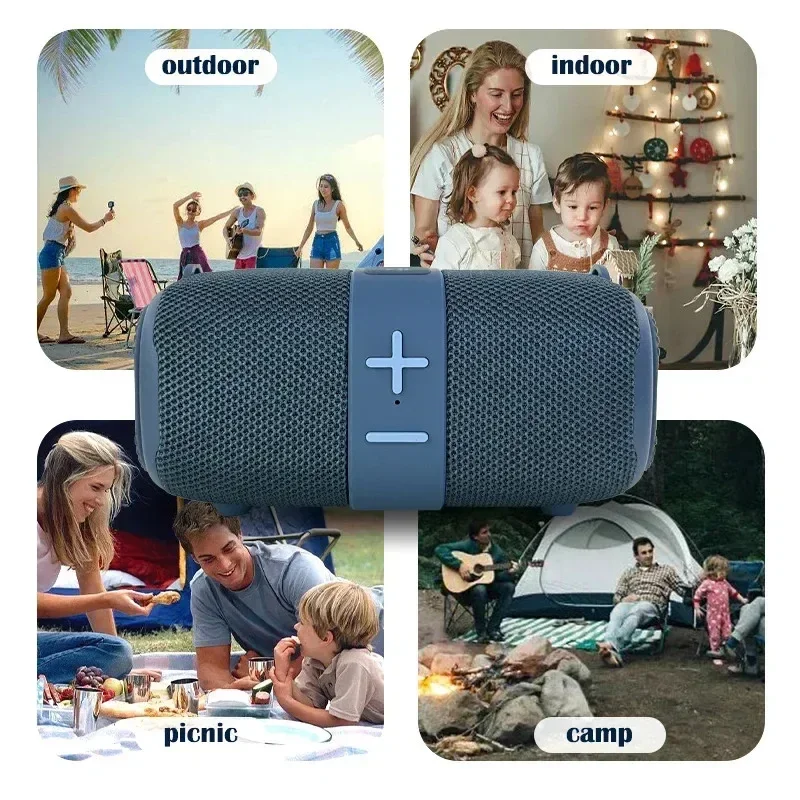 TG667 Outdoor Protable Wireless Bluetooth Speaker Dual 5.3 Subwoofer With...