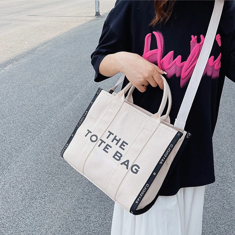 

Female Bag Shoppers Simple Fashion Handbags Shoulder Waterproof Large Capacity Tote Bags 2022 Women's Brand Crossbody