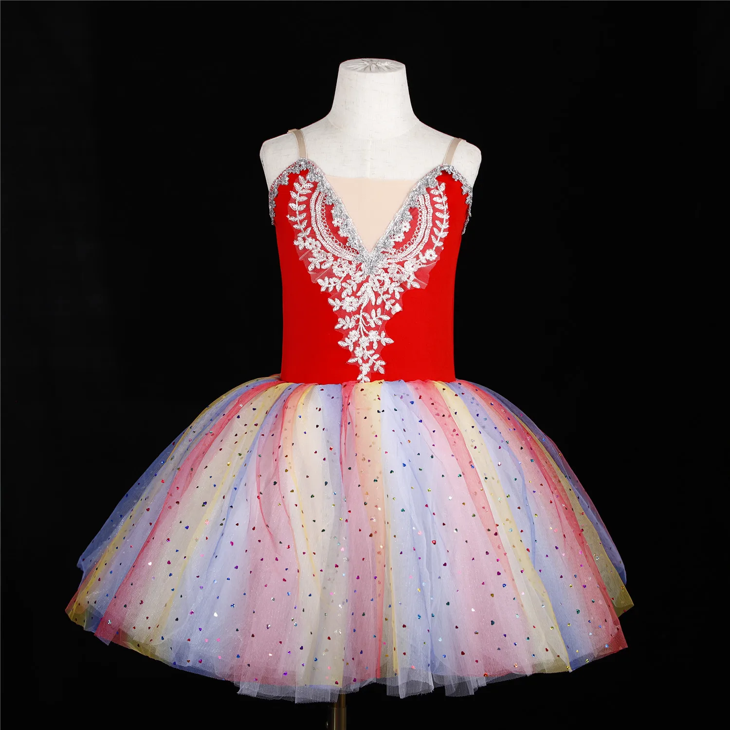 

Kids Adult colorful Ballet Dress Fluffy skirt women Girls Ballet TUTU skirt Performance clothing Professional Dance Costume
