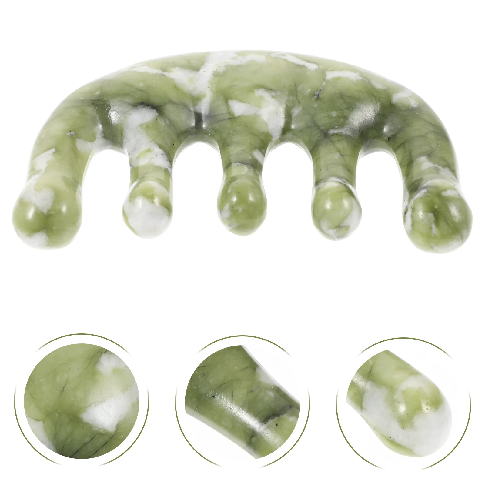 Comb Jade Green Phoenix Hair Massage Women Styling Quality for Wide Tooth Women's