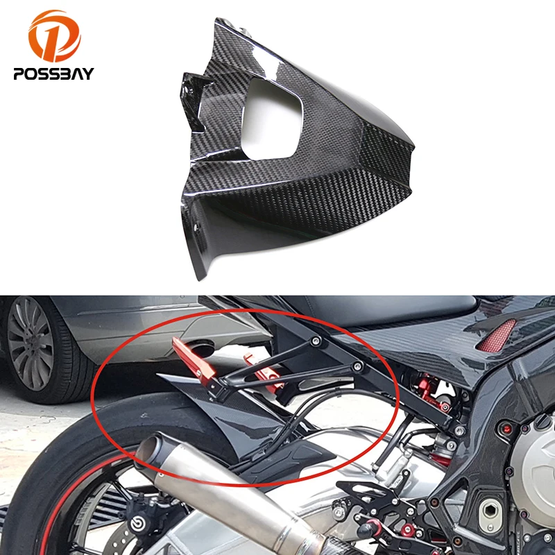 

Real Carbon Fiber Motorcycle Rear Fender for BMW S1000RR 2015 2016 2017 2018 Wheel Hugger Mudguard Splash Guard Accessories