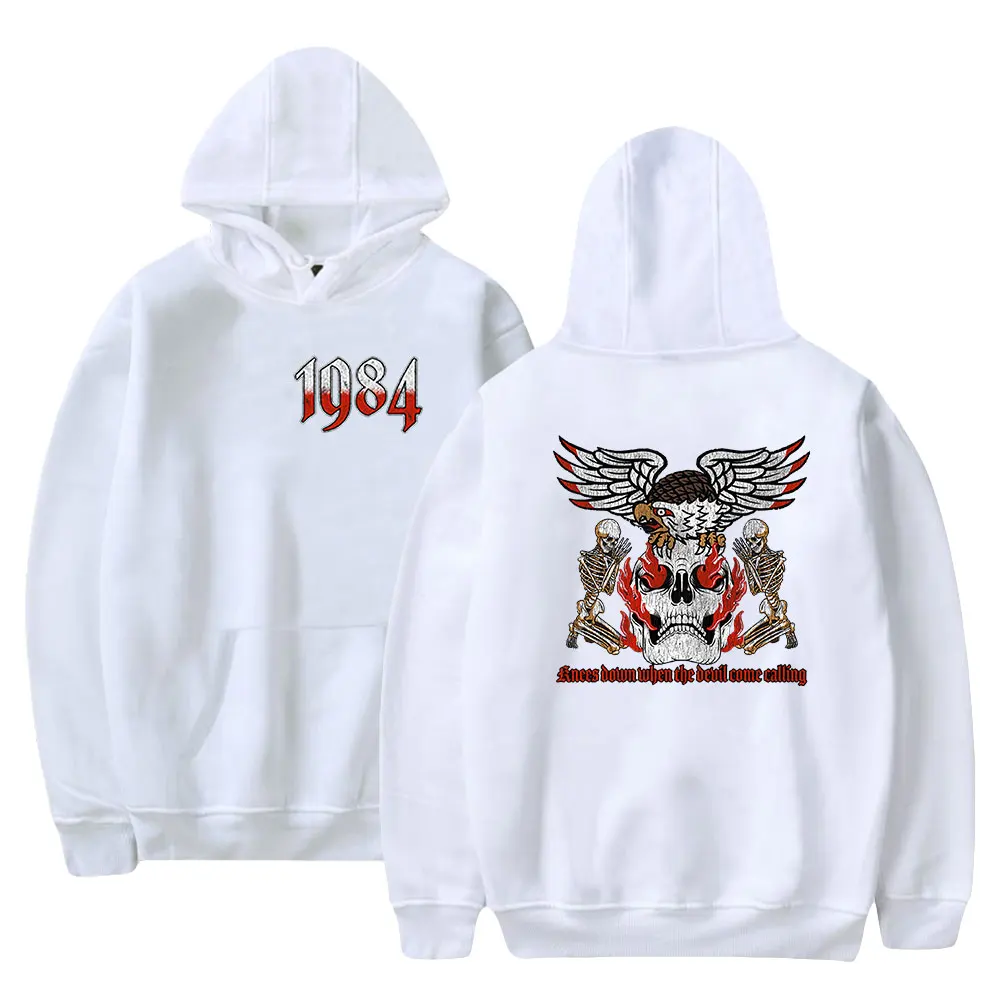 Jelly Roll 1984 Eagle Merch Hoodie Unisex Long Sleeve Women Men Hooded Sweatshirt Casual Style Hip Hop Clothes