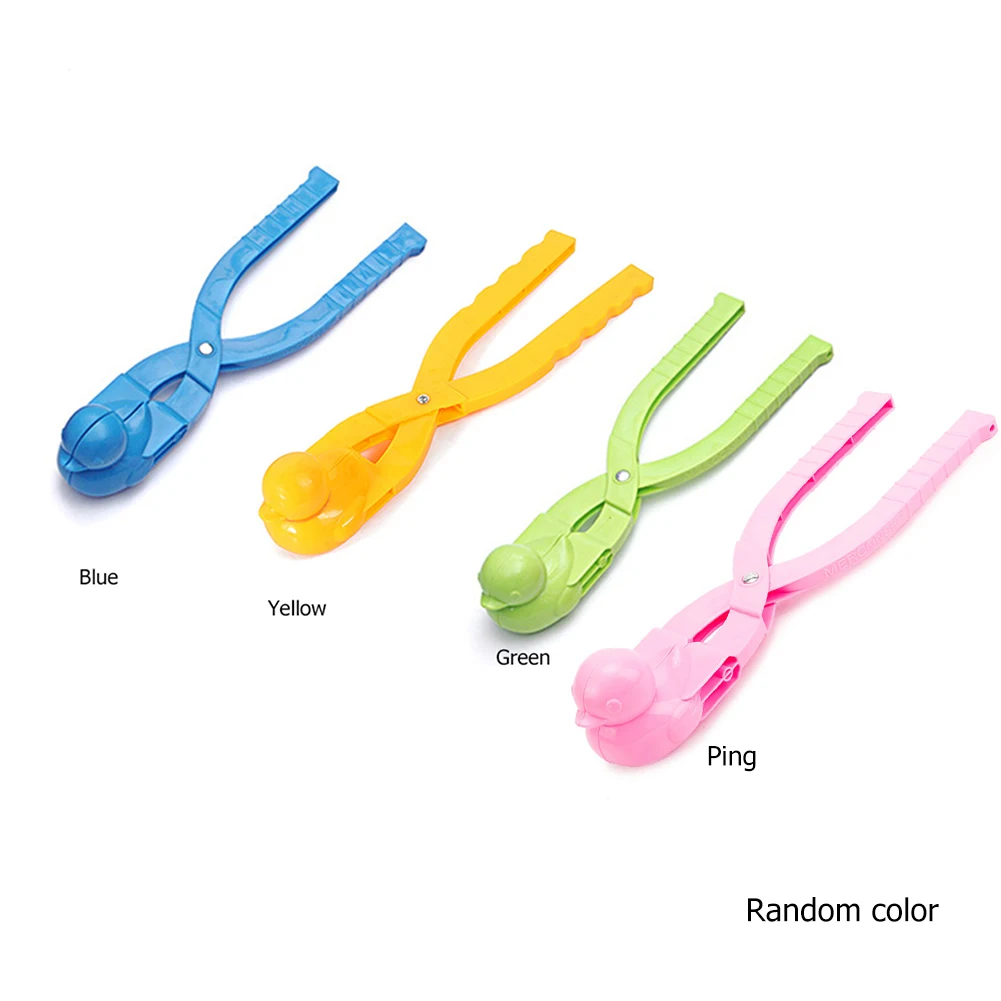 PVC Plastic Snowball Maker Clip for Kids Outdoor Winter Snow Play