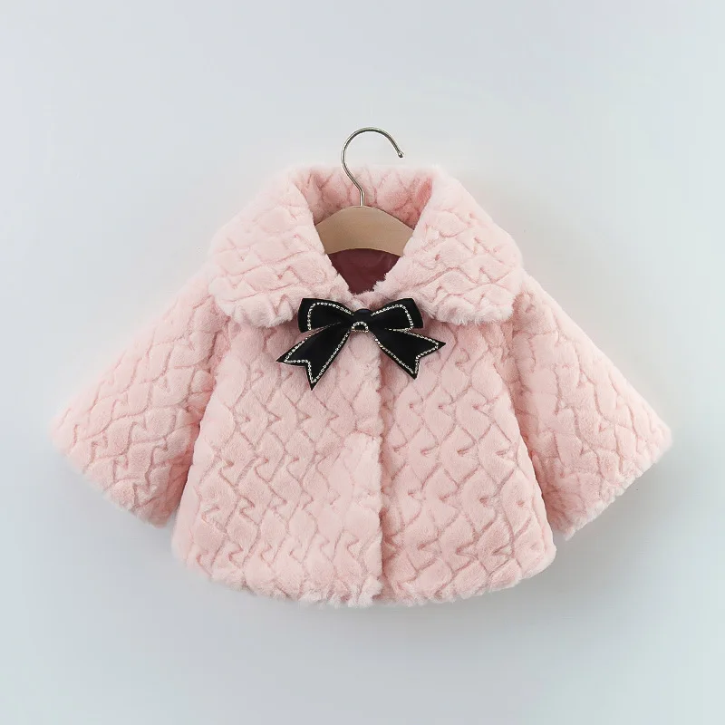 2025 New Winter Jacket For Baby Girl Clothes Plush Baby Outwear Fashion  Christmas Princess Cloak Autumn Warm Faux Fur Girls Coat - AliExpress 1501