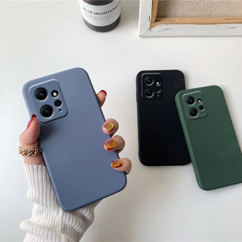 Liquid Silicone Soft TPU Case - Enhanced Protection Cover