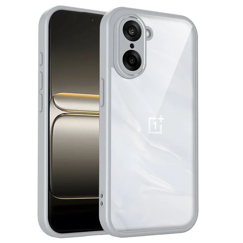 Shockproof Silicone TPU Bumper with Clear Back - OnePlus Nord CE5 Case