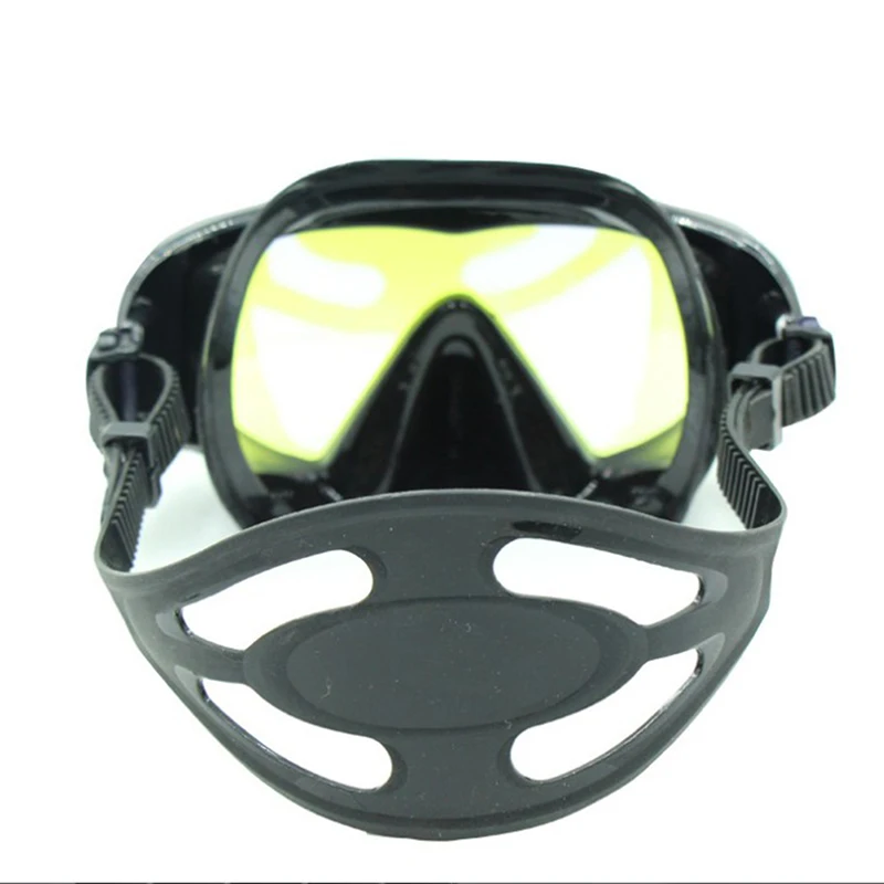 Silicone Diving Mirror Surface Lens Universal Strap High Elasticity Lens Strap 1Pcs