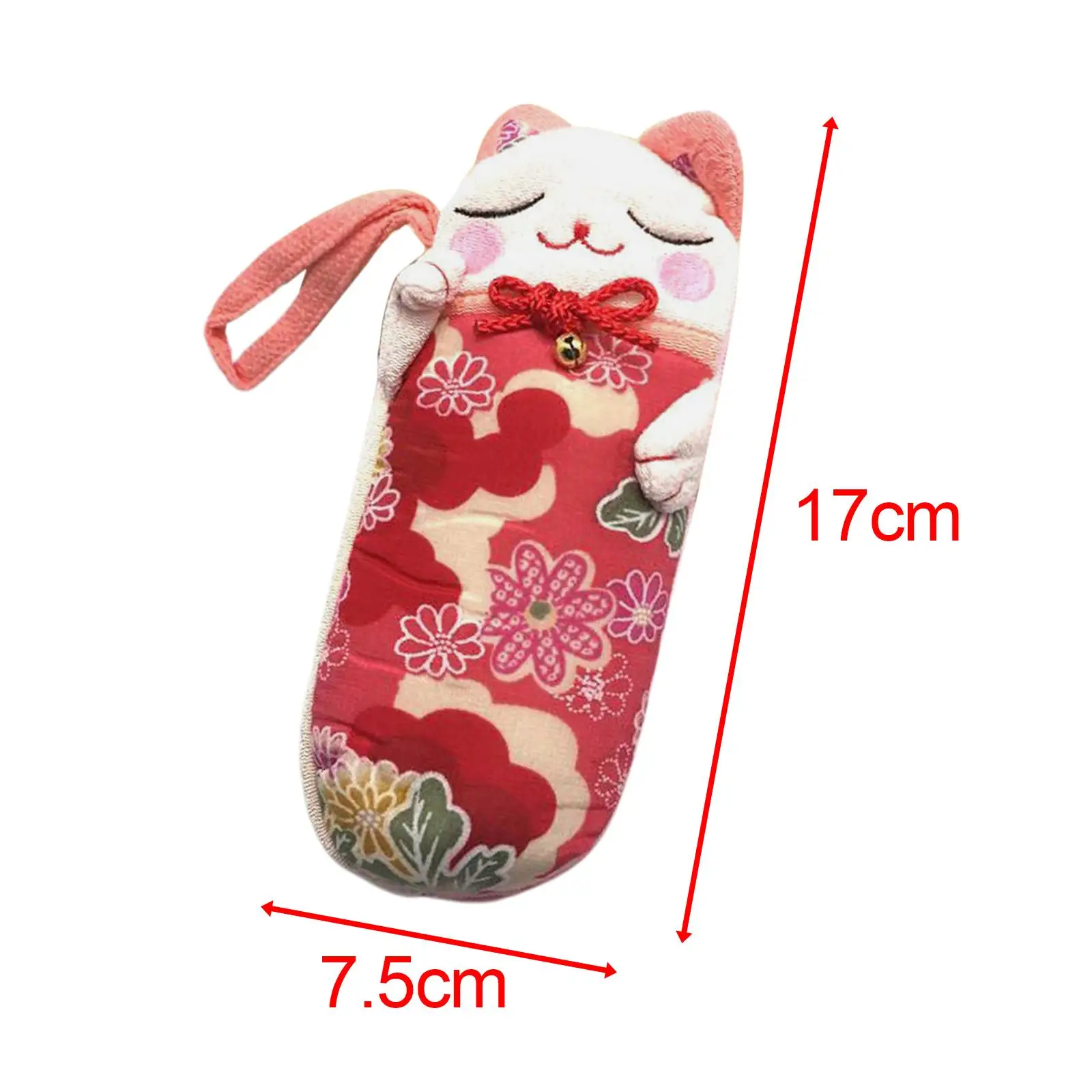 

Glasses Case Lucky Fortune Cat Stylish Portable Soft Storage Holder Pouch for Spectacles Beach Computer Glasses Travel Eyewear