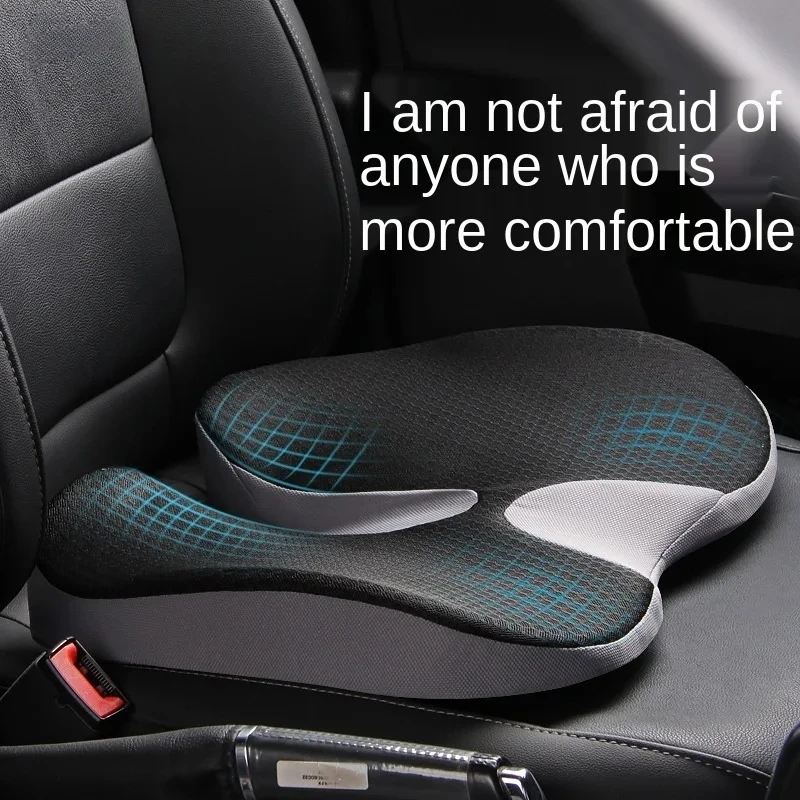 Cushion Non-Slip Orthopedic Memory Foam Coccyx Cushion for Tailbone Sciatica Back Pain Relief Comfort Office Chair Car Seat