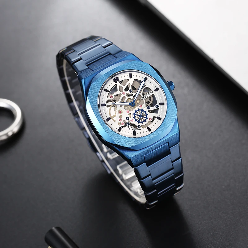 High quality luxury men's watch waterproof 42mm high quality quartz 904 stainless steel watch