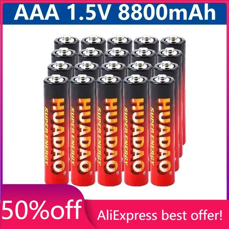 

New 1.5V AAA Rechargeable Battery 8800mah AAA 1.5V New Alkaline Rechargeable Batery for Led Light Toy Mp3 wait+free Shipping
