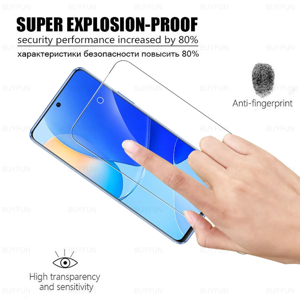 Фото Взрывозащищенное стекло для Huawei nova 9 SE 6,78 дюйма, 4 шт., закаленное стекло для экрана Hauwei nova 9SE SE9, Защитная пленка для крышки №4
