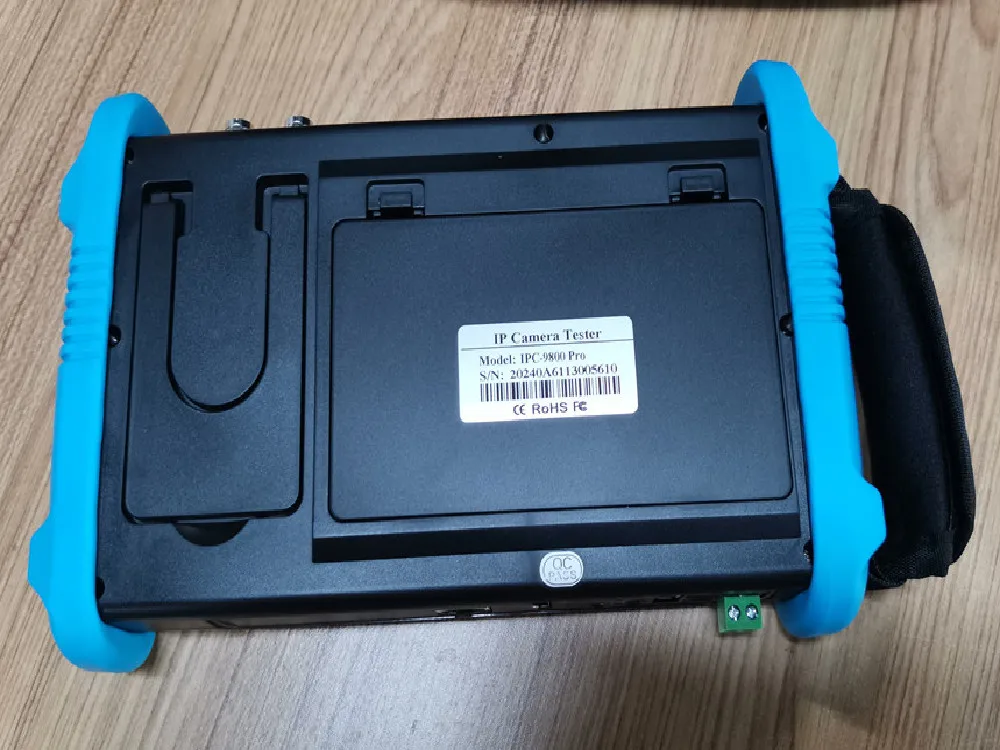 7 Inch IPS Touch Screen Built-in Wifi CCTV Tester for 8K IP/Analog/AHD/CVI/TVI/SDI Cameras Testing IPC-9800 Pro Series