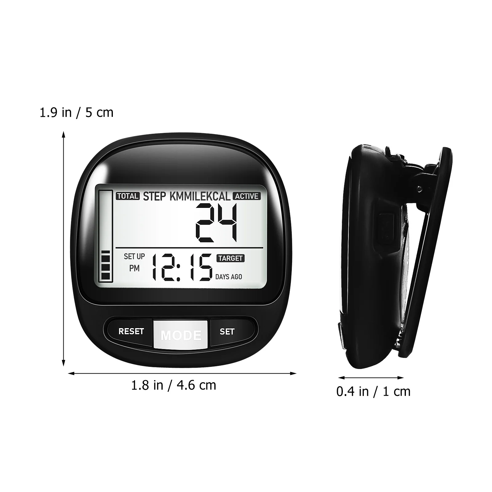 3D Pedometer for Walking Outdoor