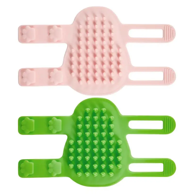 

Щетка силиконовая для груминга домашних животных, массажная расческа для кошек, уход за питомцами на короткой основе