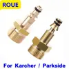 High Pressure Car Washer Hose Quick Connector Converter M22 Thread Sinks Converter for  Karcher Lavor Parkside pressure washer 1