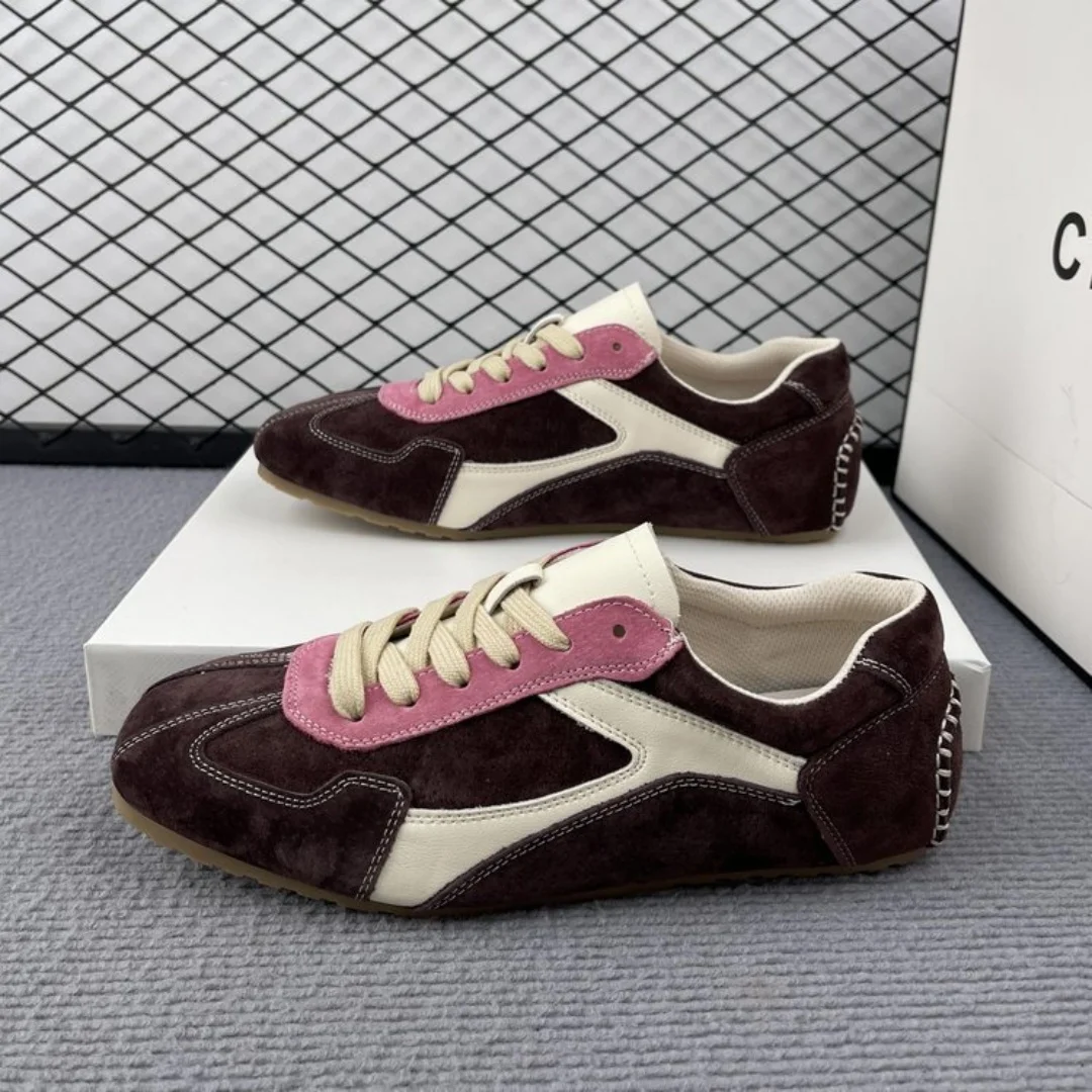 Casual Shoes Breathable Non-slip Walking Sneakers Women Outdoor Comfortable Fashion Lace Up Running Netting Sport Shoes 2025 2